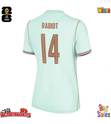 France Adrien Rabiot #14 Replica Away Stadium Shirt for Women World Cup 2026 Short Sleeve